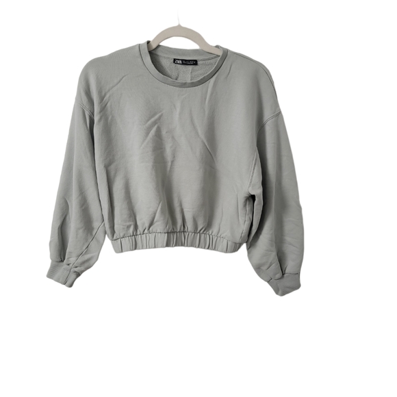 Zara cropped sweatshirt - Picture 1 of 6